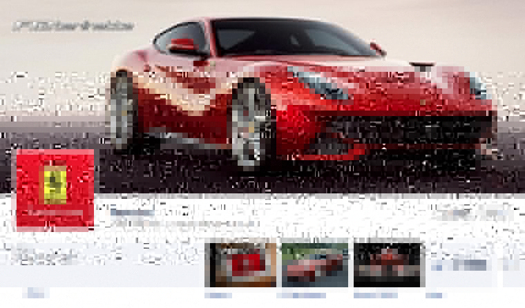 Ferrari Facebook